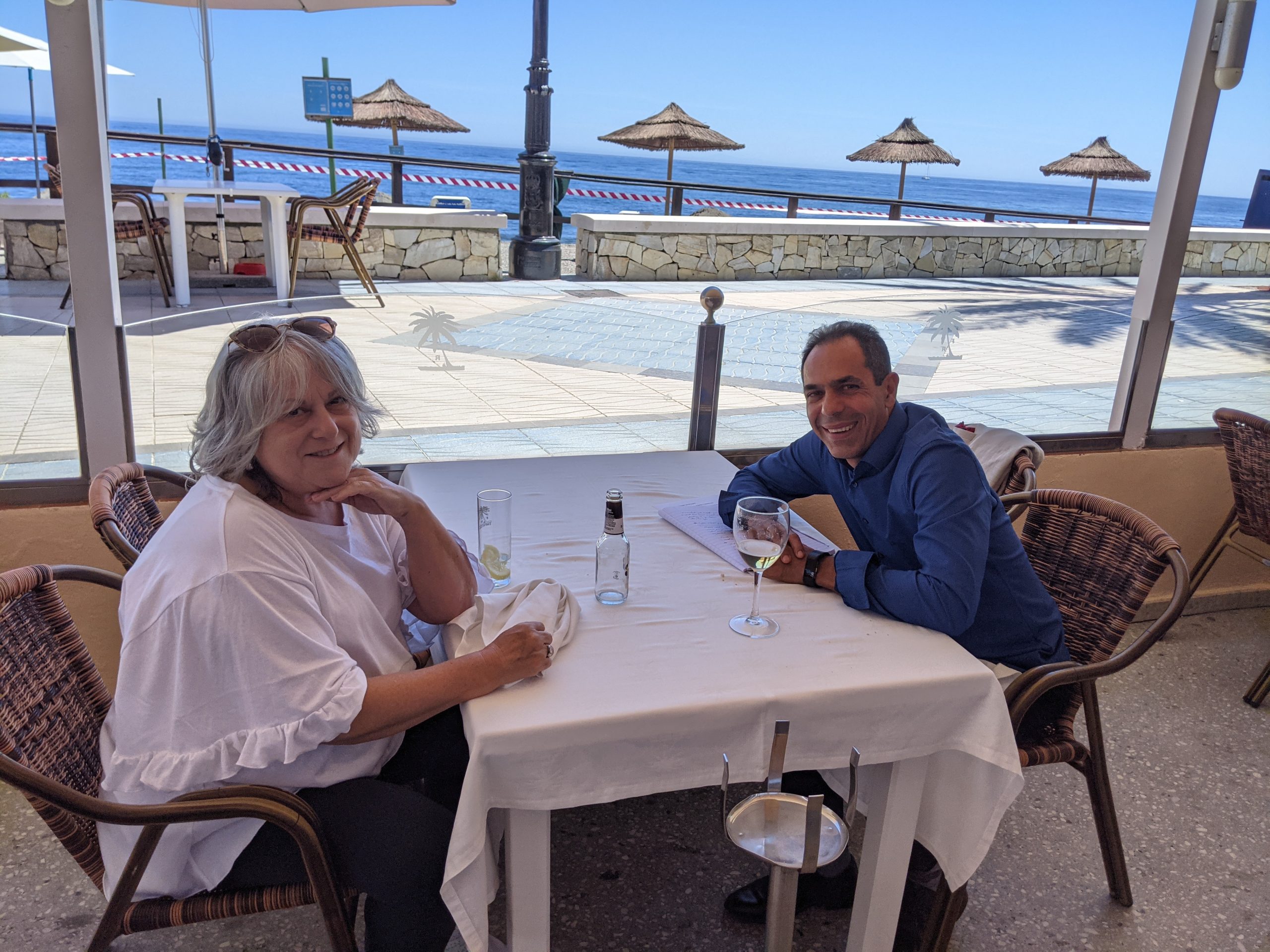 Ruth Katz and Ali Parandeh