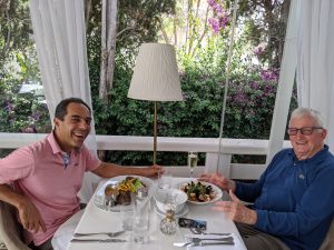 Lunch with Michael Galley: ex-Vice President of Los Altos de Marbella