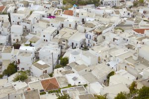 White houses in Spain